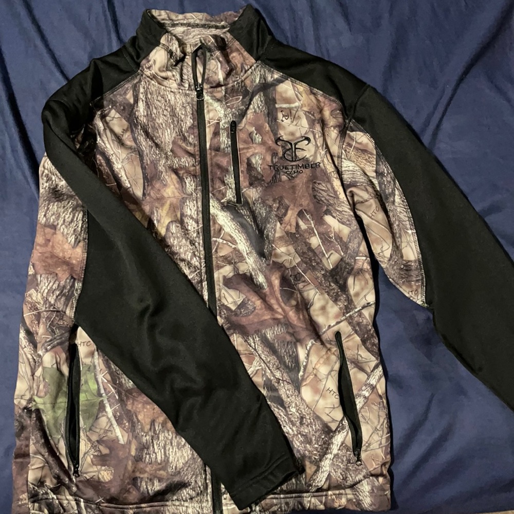 true timber zip up